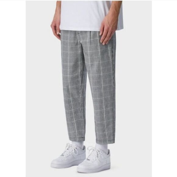 I Love Ugly Kobe Pant in Black/White Check - Picture 2 of 9
